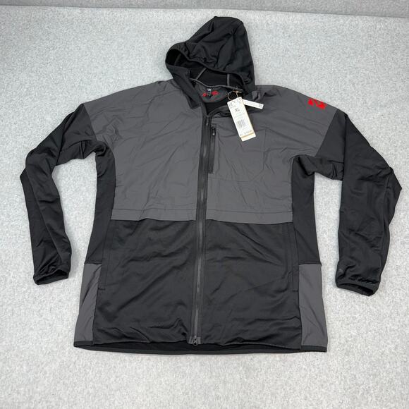adidas Five Ten 5.10 Flooce Cycling Biking Jacket Men's XL HG1300 Black NWT - Picture 1 of 4